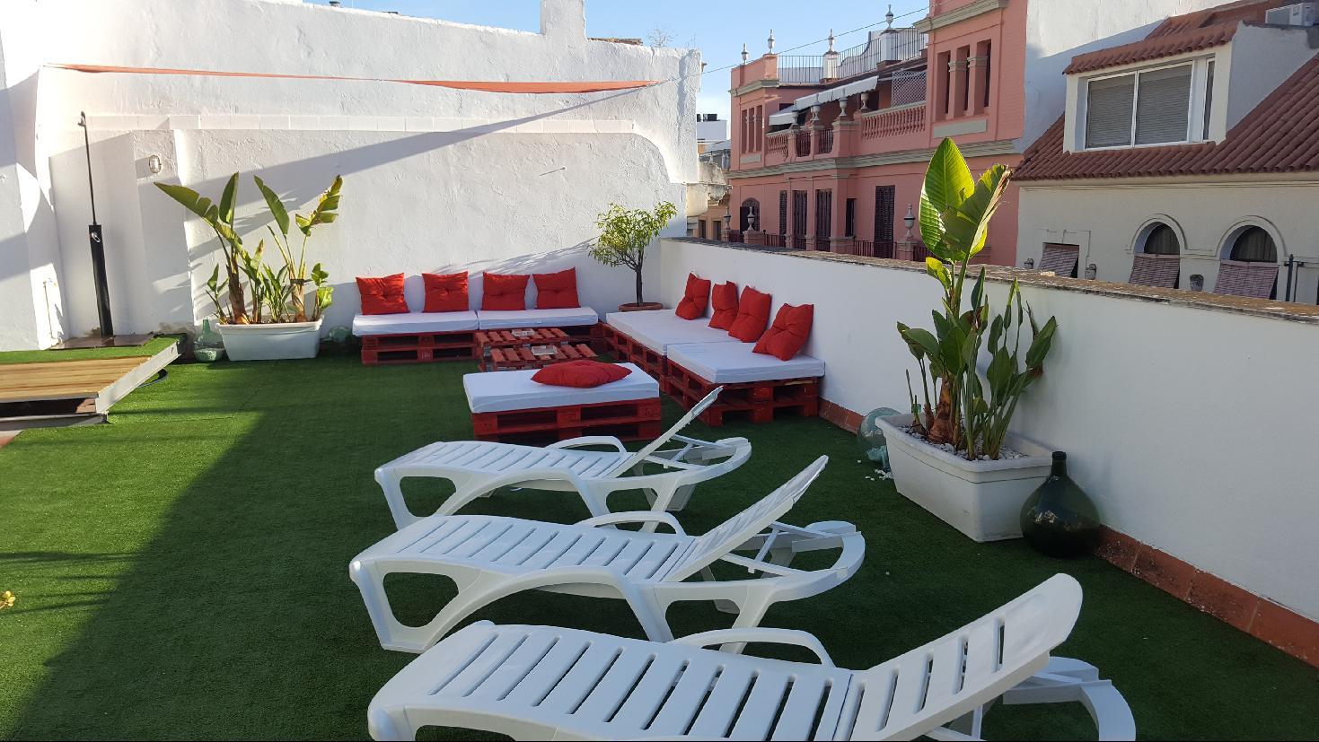 Apartamentos Dona Lola Sevilla Buitenkant foto